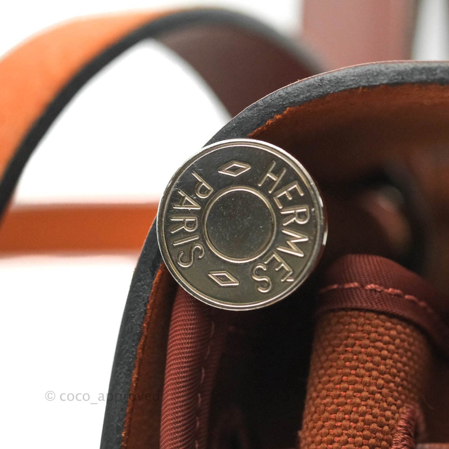 Hermès Herbag Zip 31 Rouge H Palladium Hardware