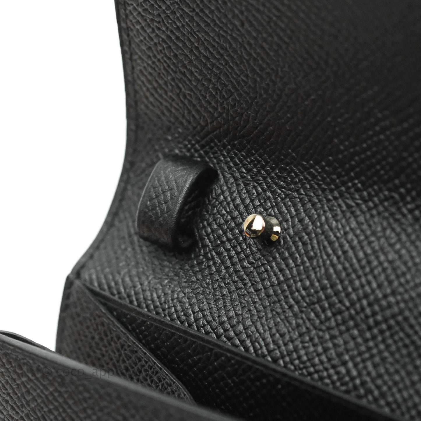 Hermès Clic 16 Wallet (on chain) Black Palladium Hardware