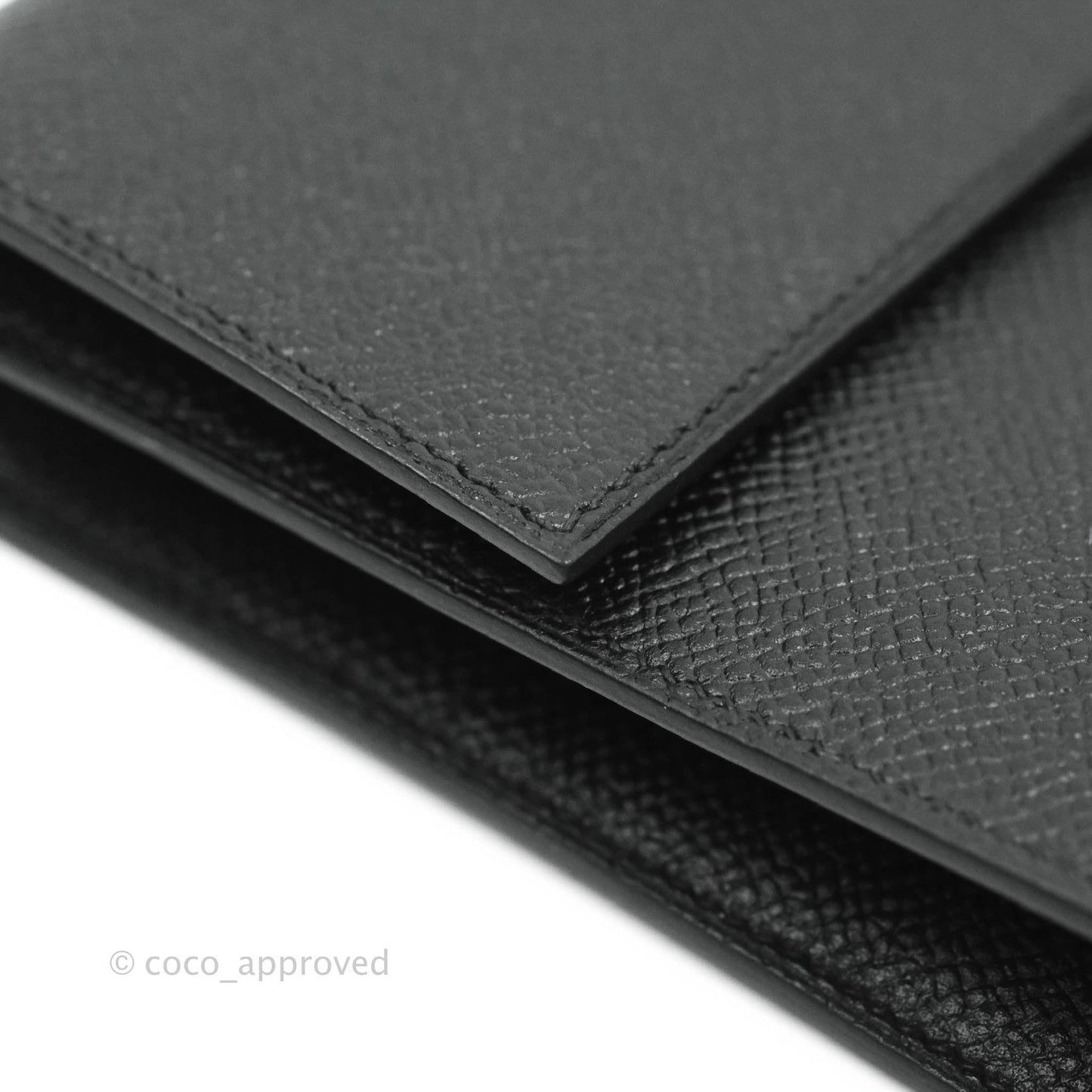 Hermès Clic 16 Wallet (on chain) Black Palladium Hardware