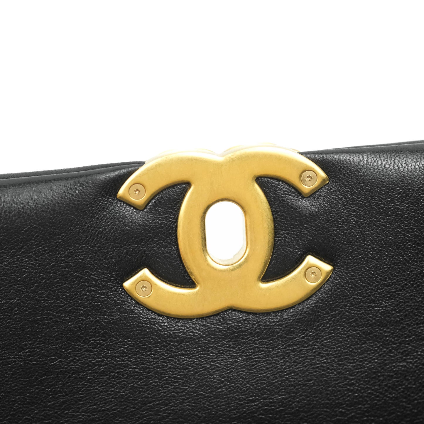 Chanel 19 Medium Black Goatskin Mixed Hardware