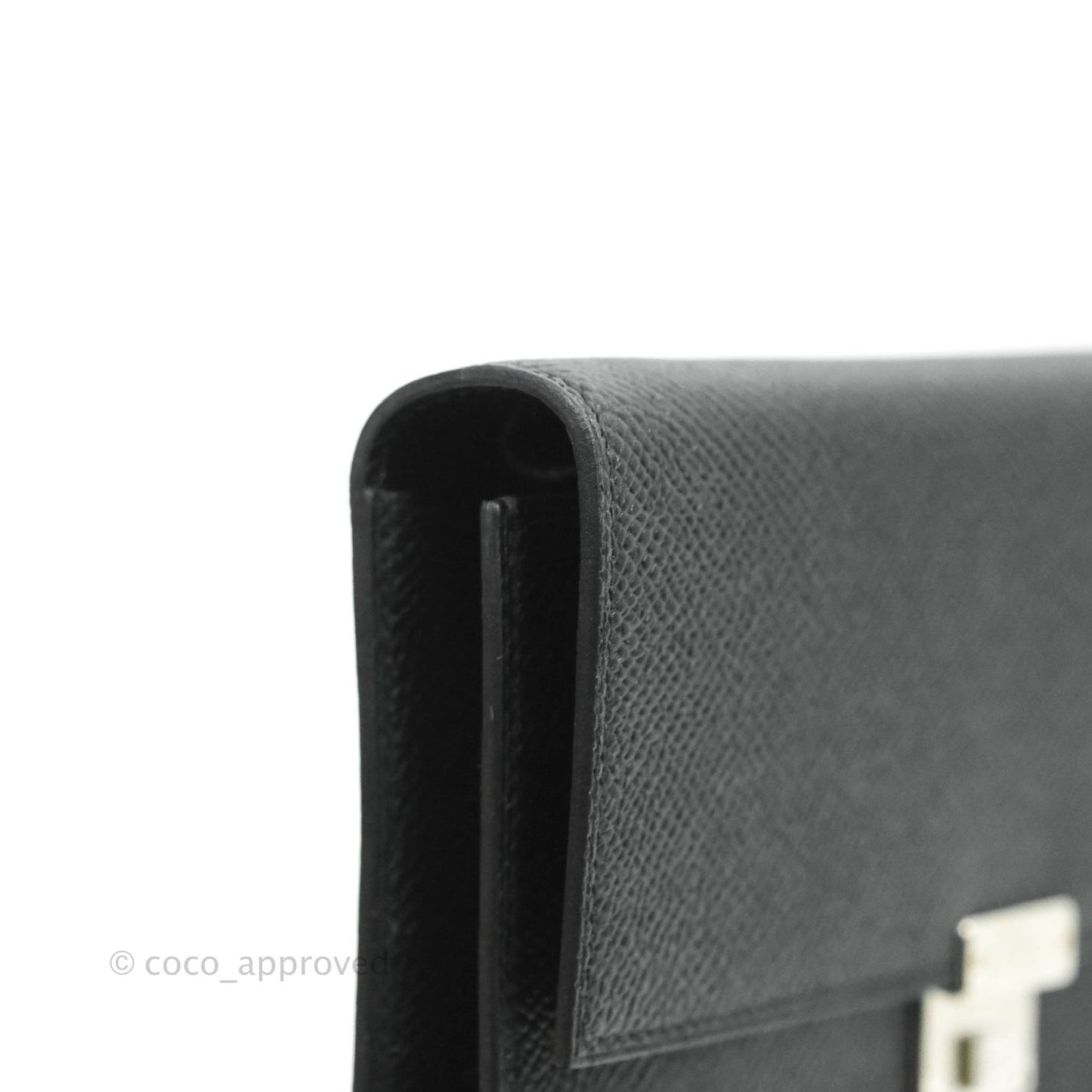 Hermès Clic 16 Wallet (on chain) Black Palladium Hardware