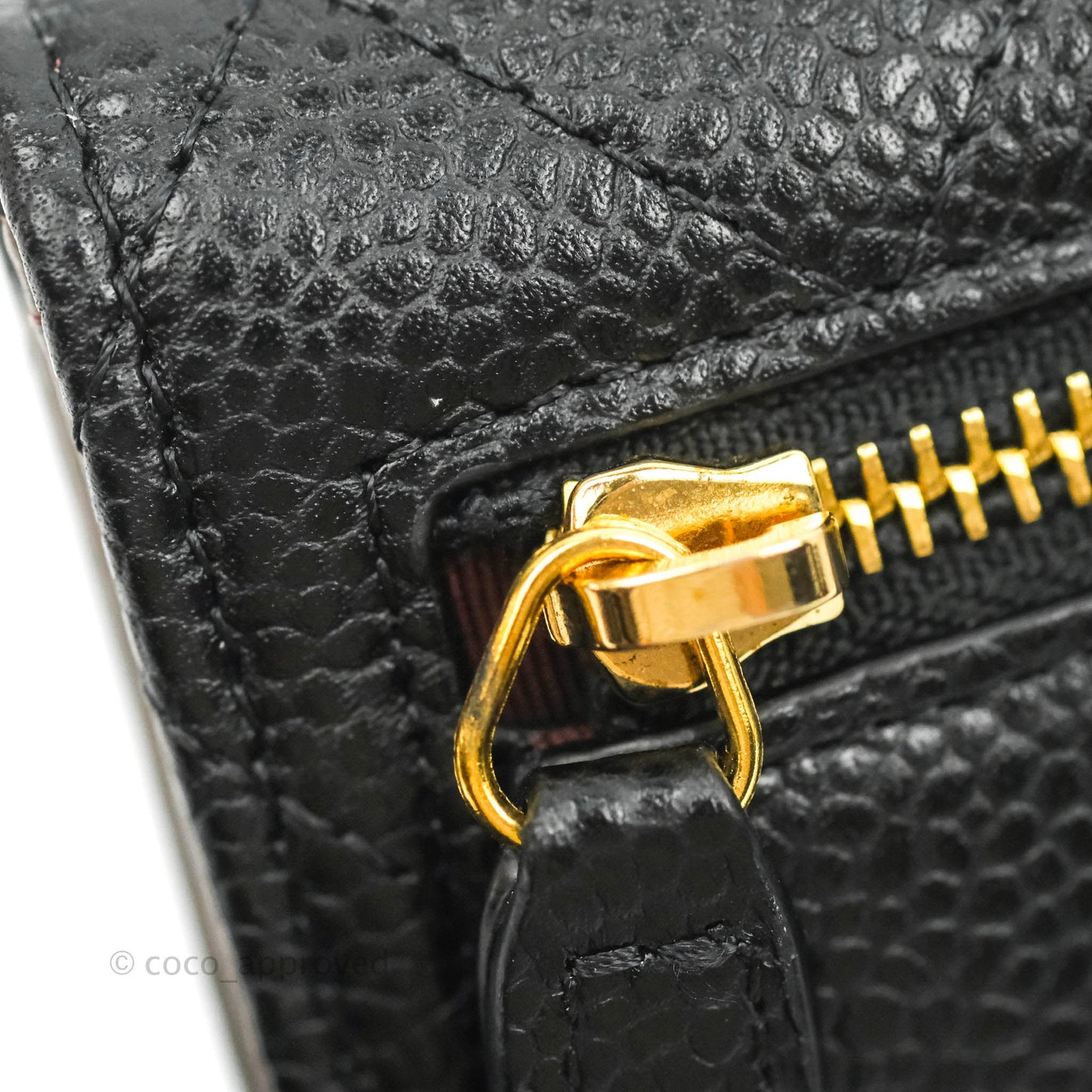 Chanel Classic Flap Wallet Black Caviar Gold Hardware