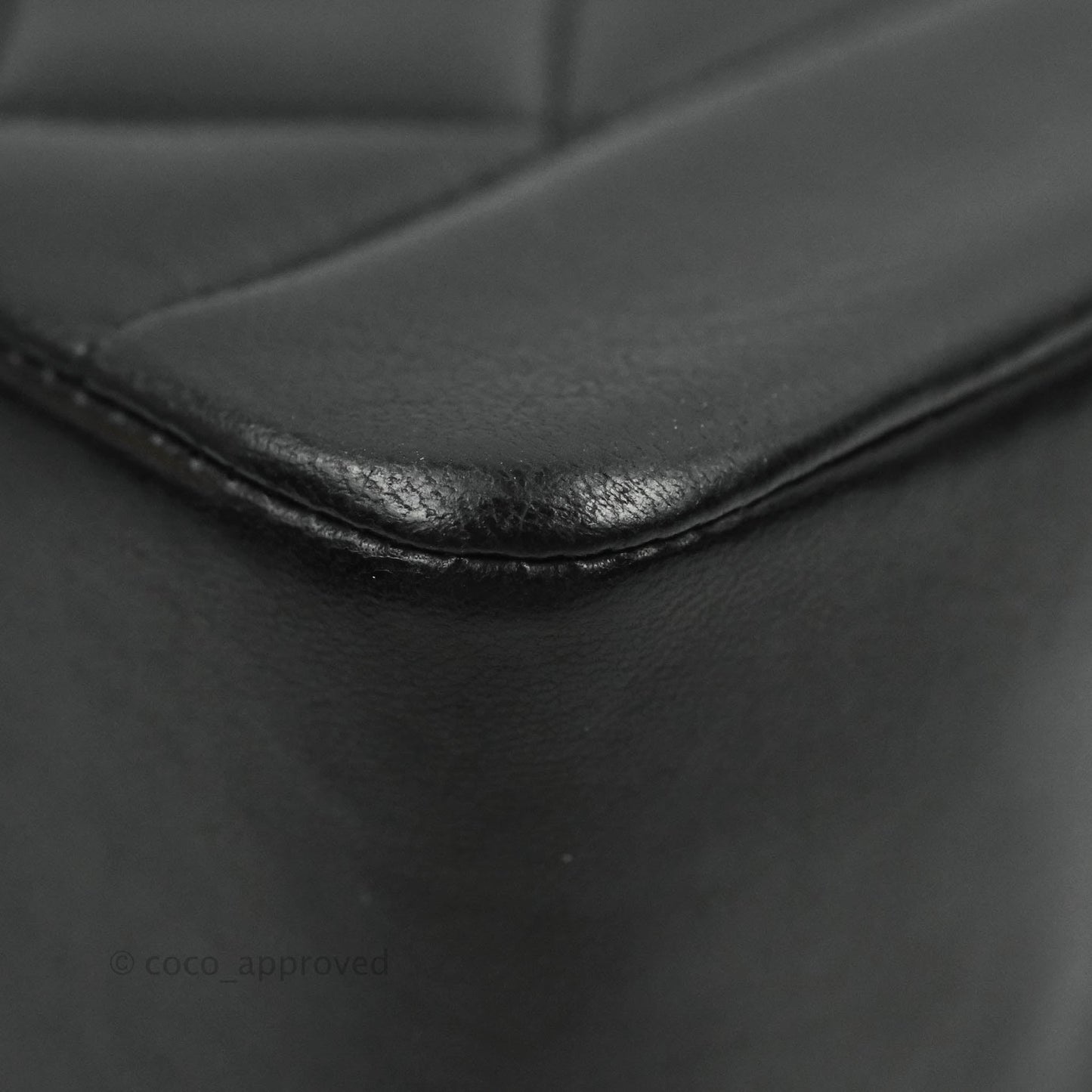Chanel Vintage Small Quilted Classic Diana Flap Bag Black Lambskin 24K Gold Hardware