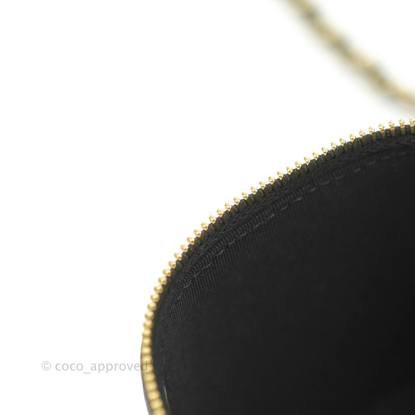 Chanel Vanity Rectangular Camellia Embossed Black Lambskin Gold Hardware