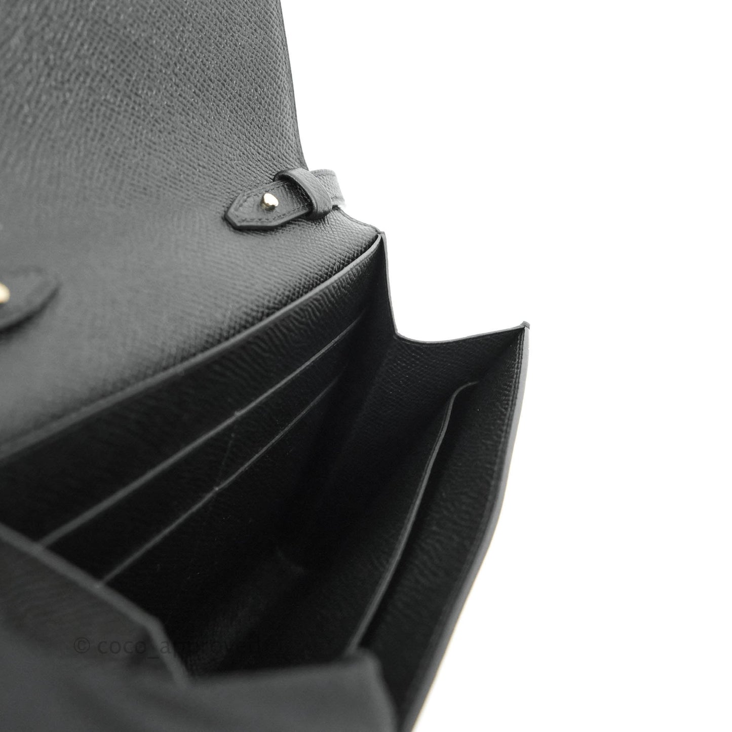 Hermès Clic 16 Wallet (on chain) Black Palladium Hardware