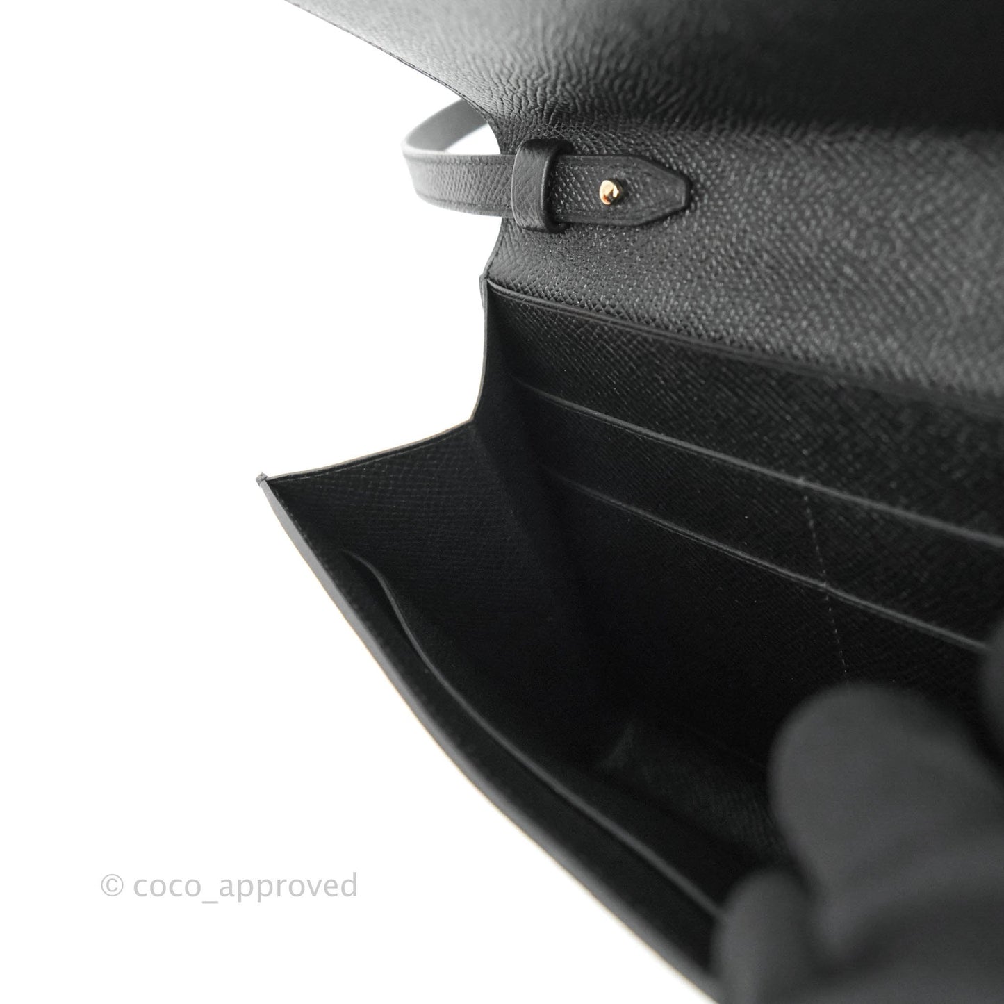 Hermès Clic 16 Wallet (on chain) Black Palladium Hardware