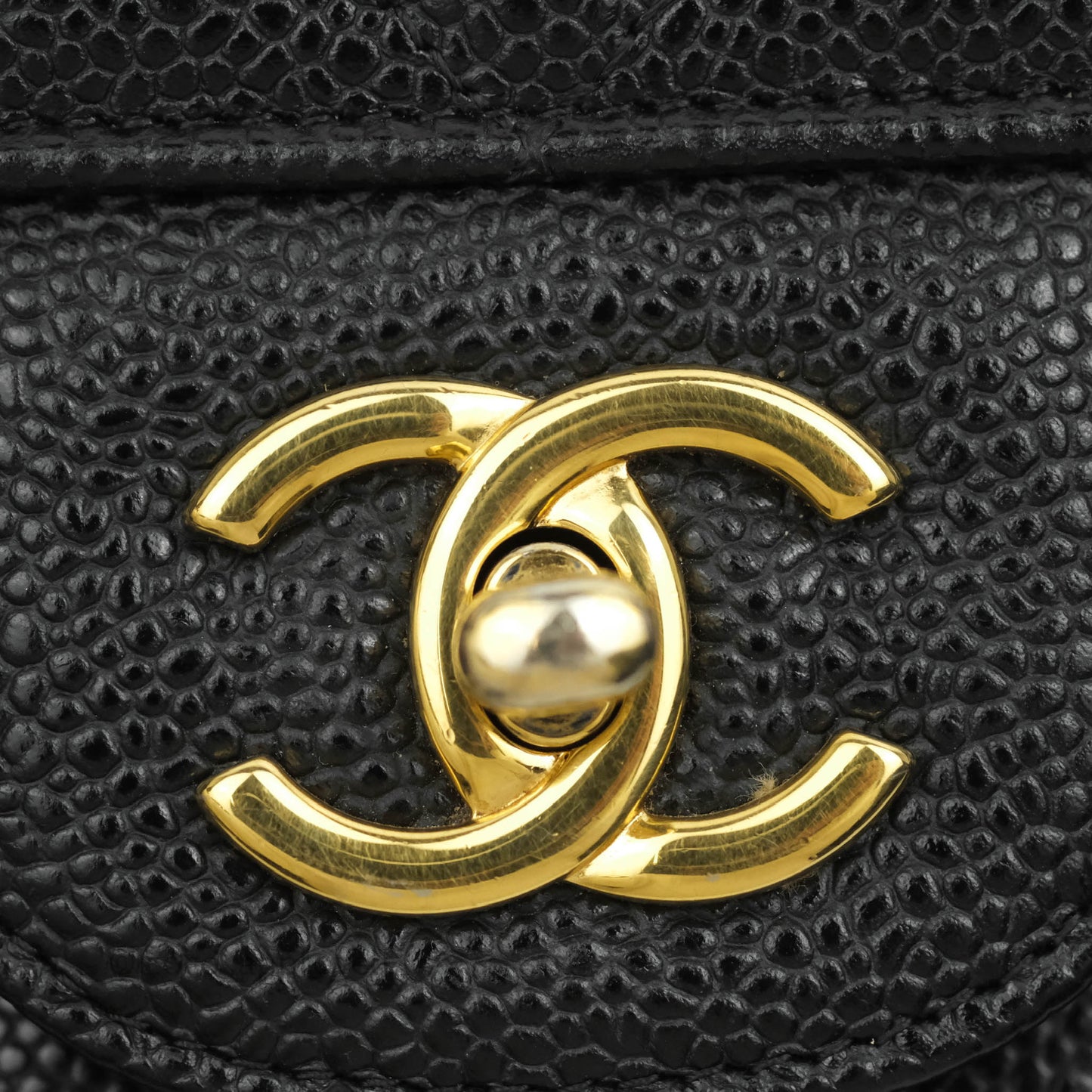 Chanel Jumbo Double Flap Black Caviar Gold Hardware⁣⁣