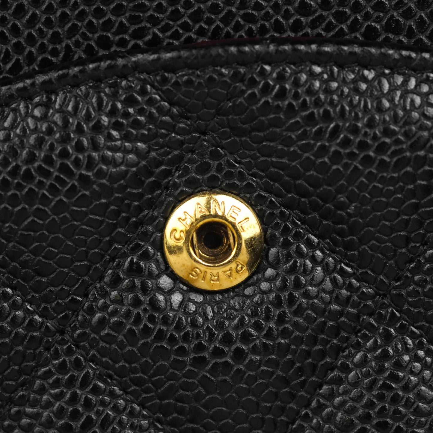 Chanel Jumbo Double Flap Black Caviar Gold Hardware⁣⁣