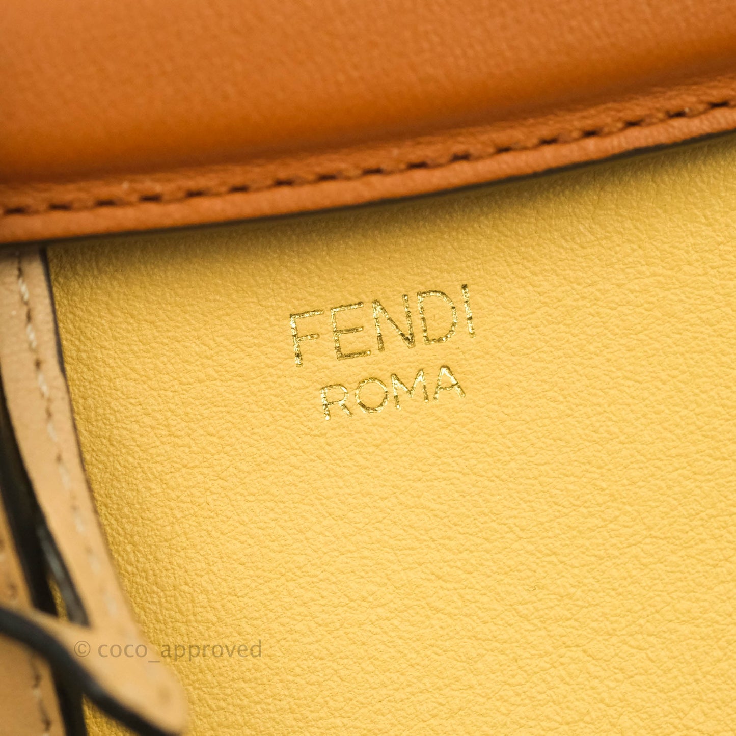 Fendi Mini By The Way Vit. Dolce Bag Savan/Makeup/MLC/OS