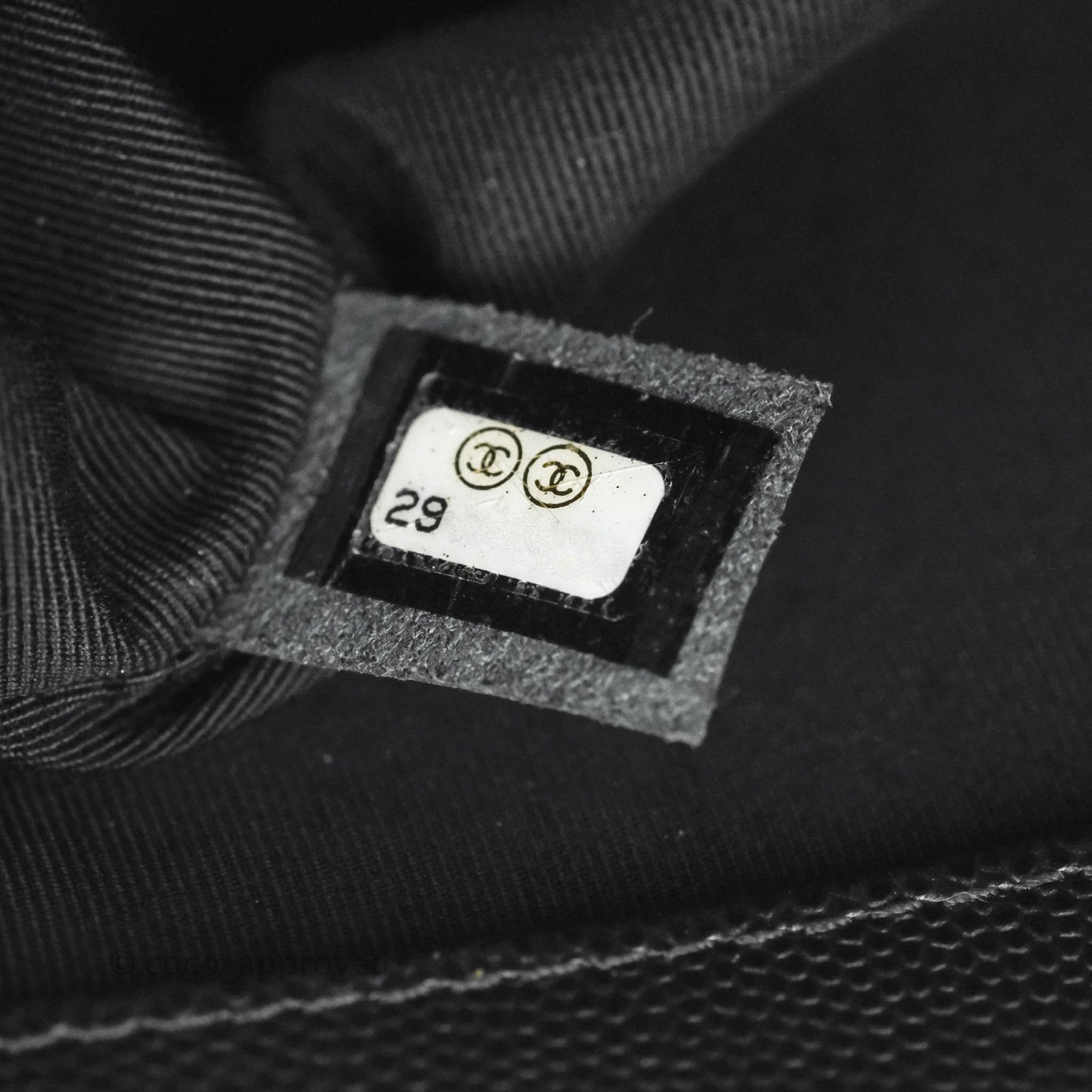 Chanel Medium Quilted Boy Black Caviar Aged Gold Hardware