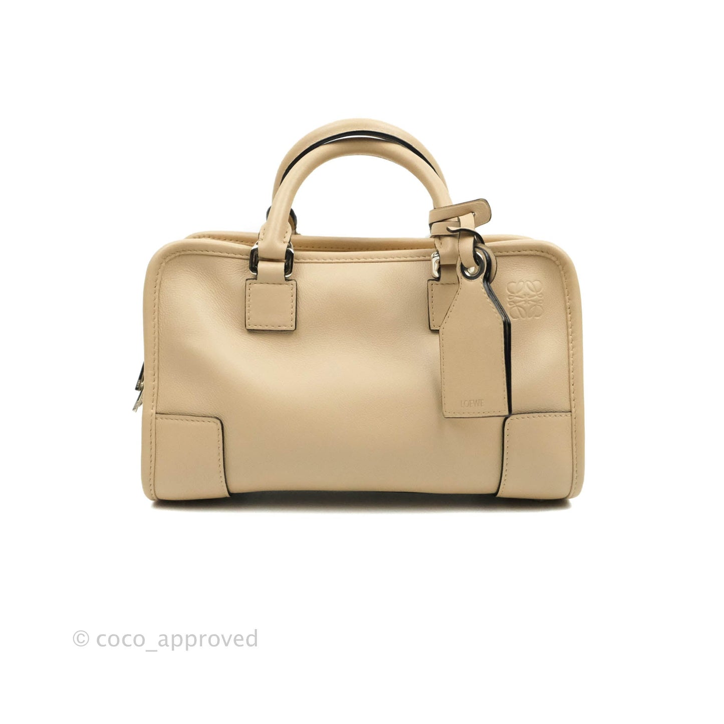 Loewe Mini Amazona 23 Ash Calfskin Silver Hardware