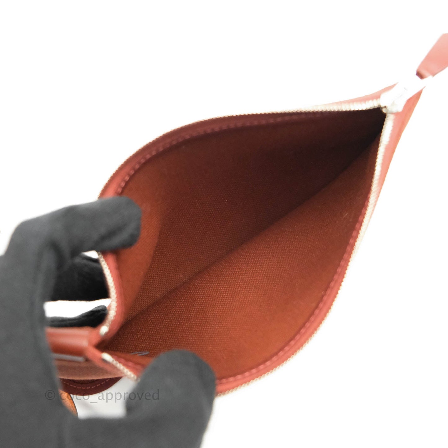 Hermès Herbag Zip 31 Rouge H Palladium Hardware
