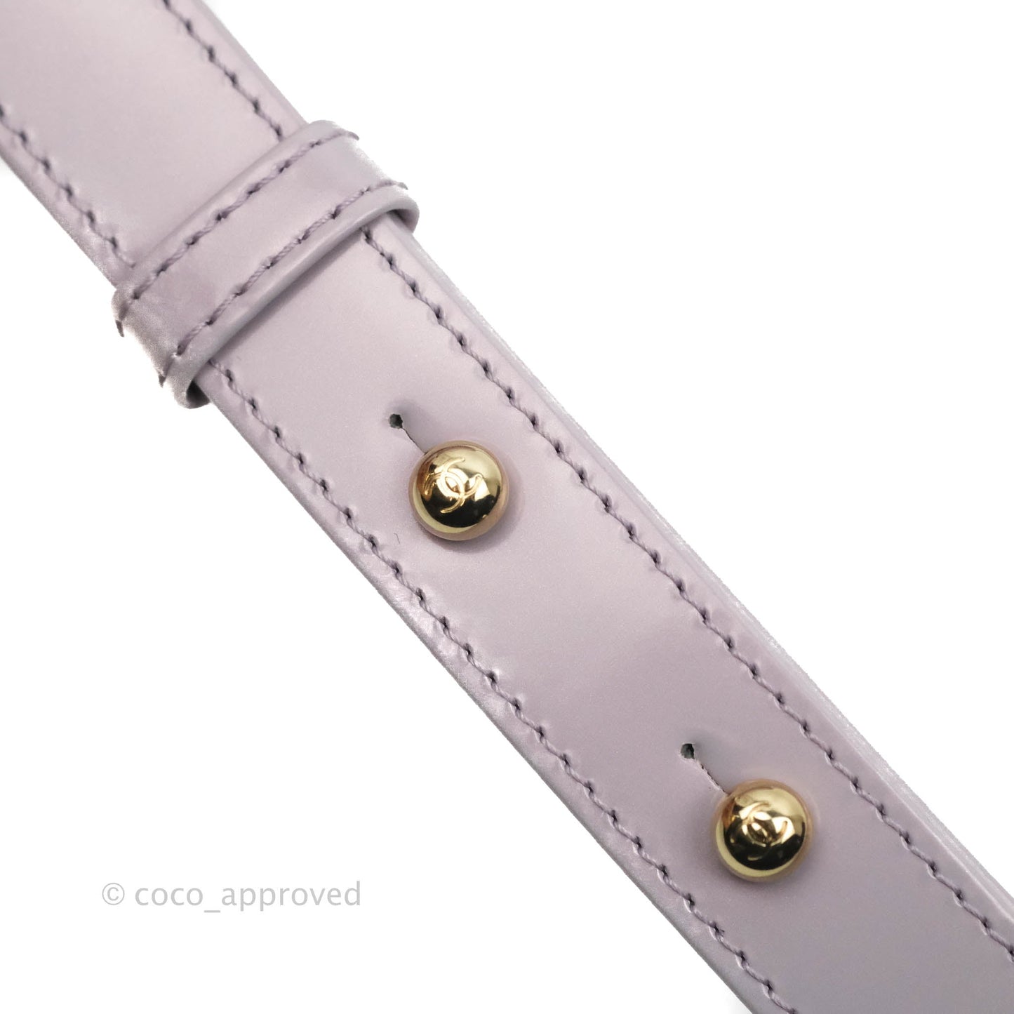 Chanel Quilted Medium Boy Iridescent Lilac Calfskin Light Gold Hardware