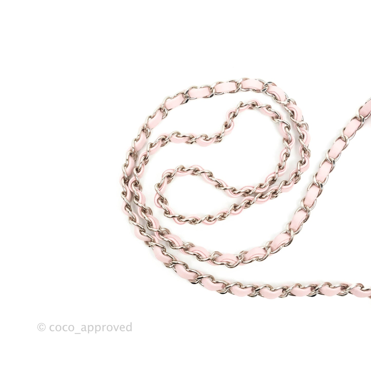 Chanel Mini Rectangular Pink Glitter Tweed Flap Silver Hardware 18S