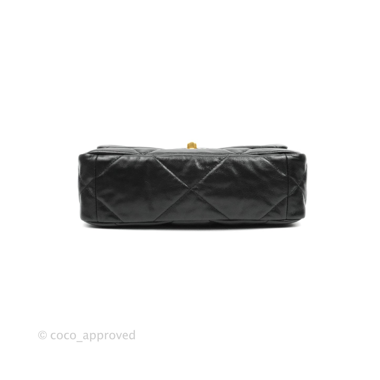 Chanel 19 Small Black Goatskin Mixed Hardware