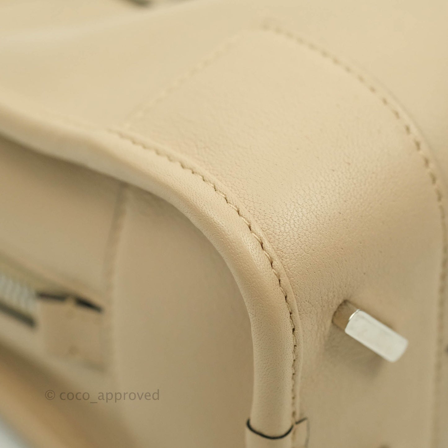 Loewe Mini Amazona 23 Ash Calfskin Silver Hardware