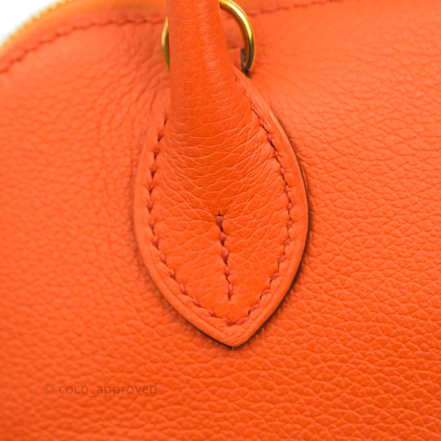 Hermès Bolide Mini 1923 Evercolour Terre Battue/Anemone Verso Gold Hardware