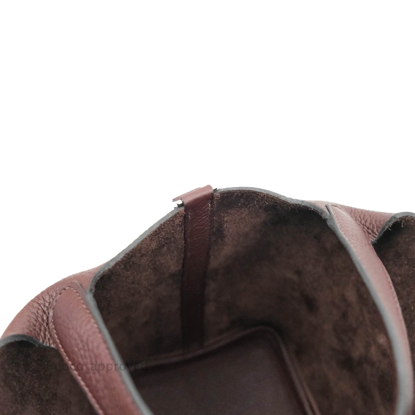 Hermès Borsa Picotin Lock 18 Rouge Sellier Silver Hardware