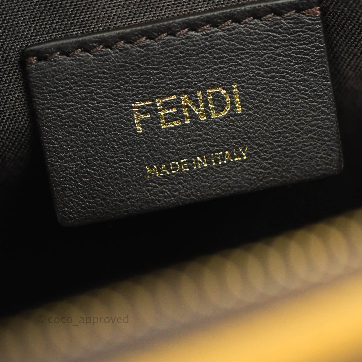 Fendi Mini By The Way Vit. Dolce Bag Savan/Makeup/MLC/OS