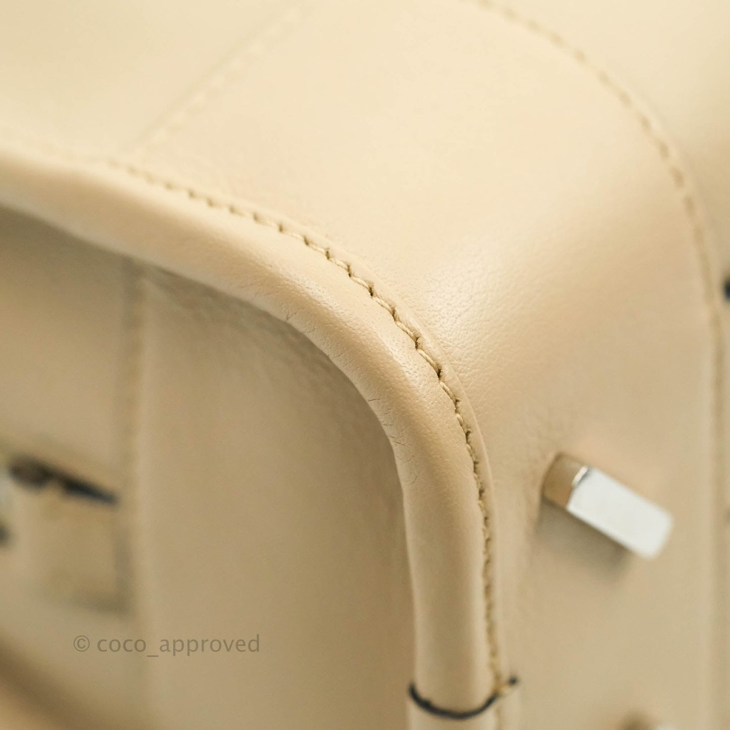 Loewe Mini Amazona 23 Ash Calfskin Silver Hardware