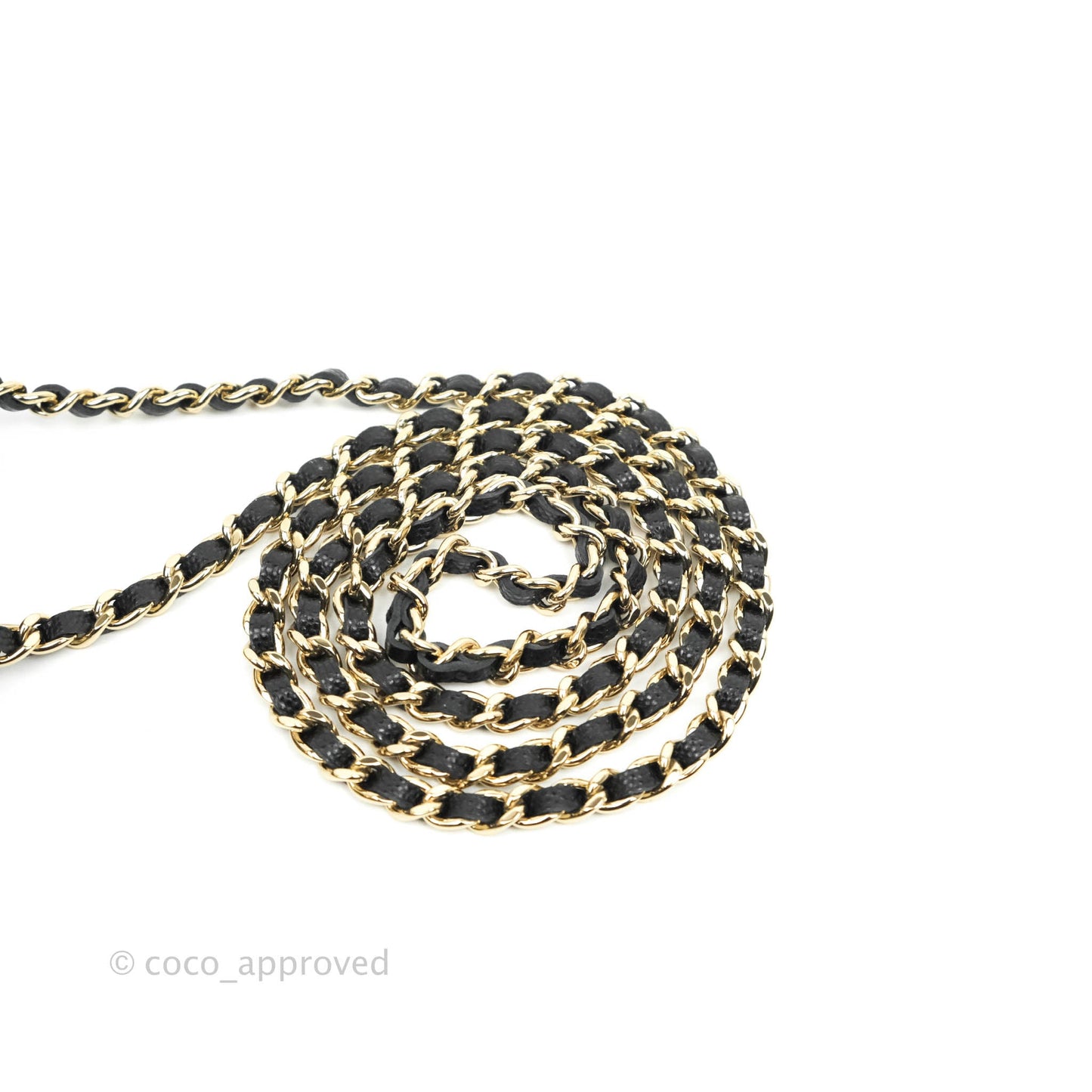 Chanel Classic Mini Vanity With Chain Black Caviar Gold Hardware