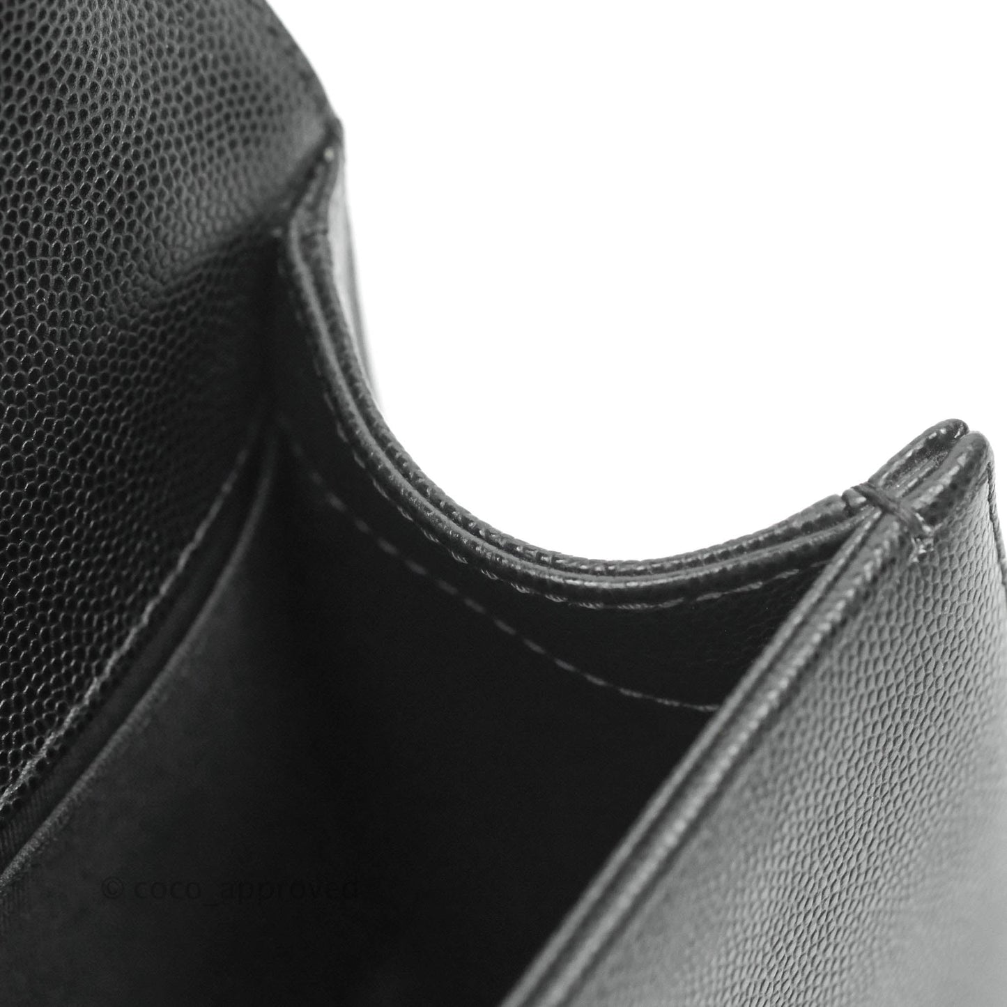 Chanel Medium Quilted Boy Black Caviar Aged Gold Hardware