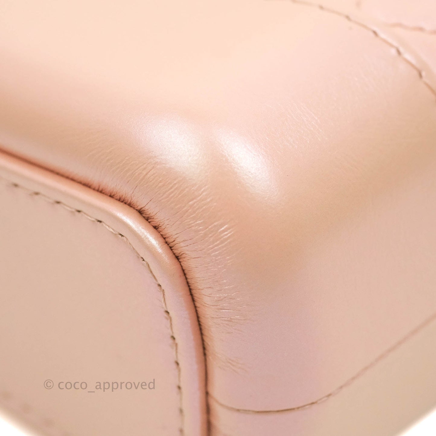 Chanel Small Gabrielle Hobo Iridescent Pink Aged Calfskin Mixed Hardware