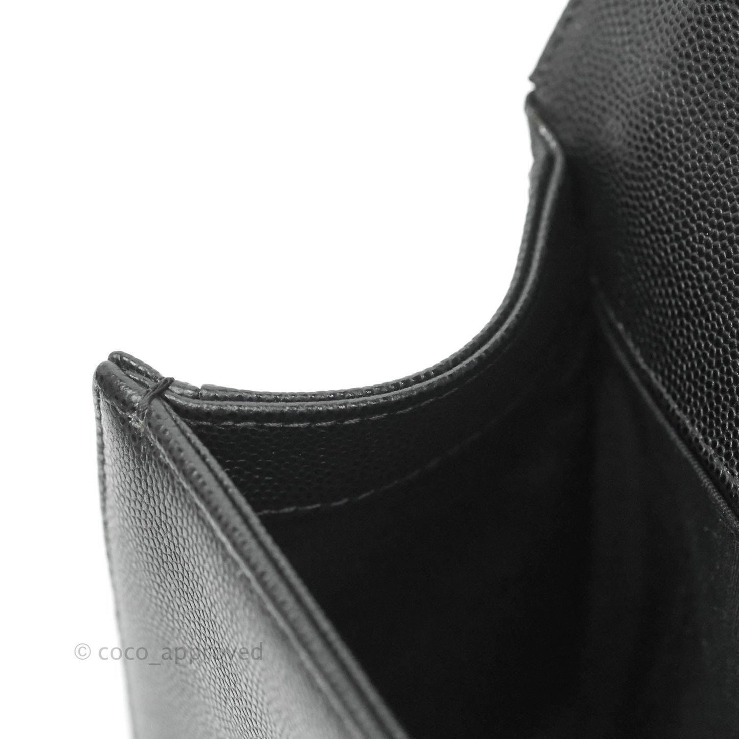 Chanel Medium Quilted Boy Black Caviar Aged Gold Hardware
