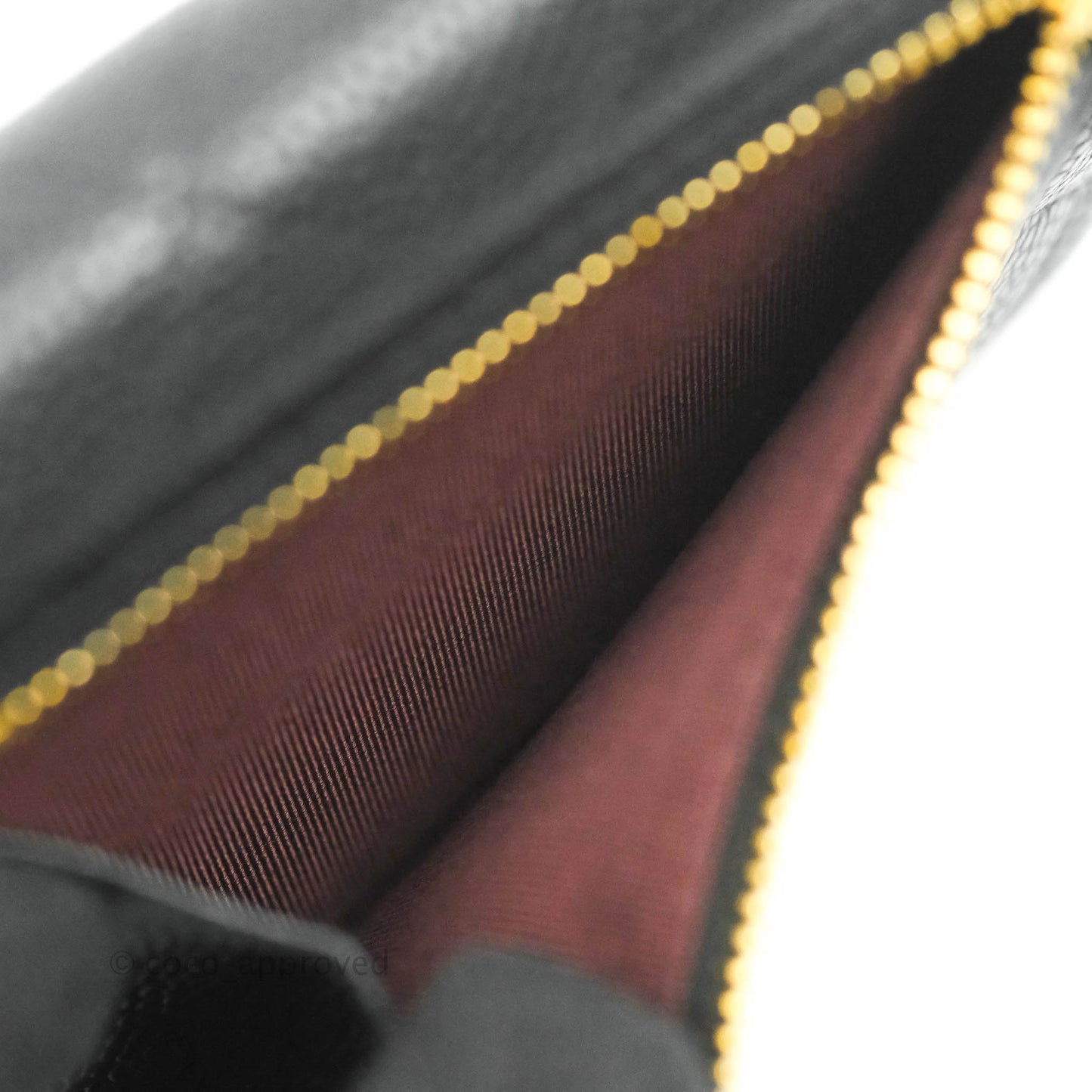 Chanel Classic Flap Wallet Black Caviar Gold Hardware