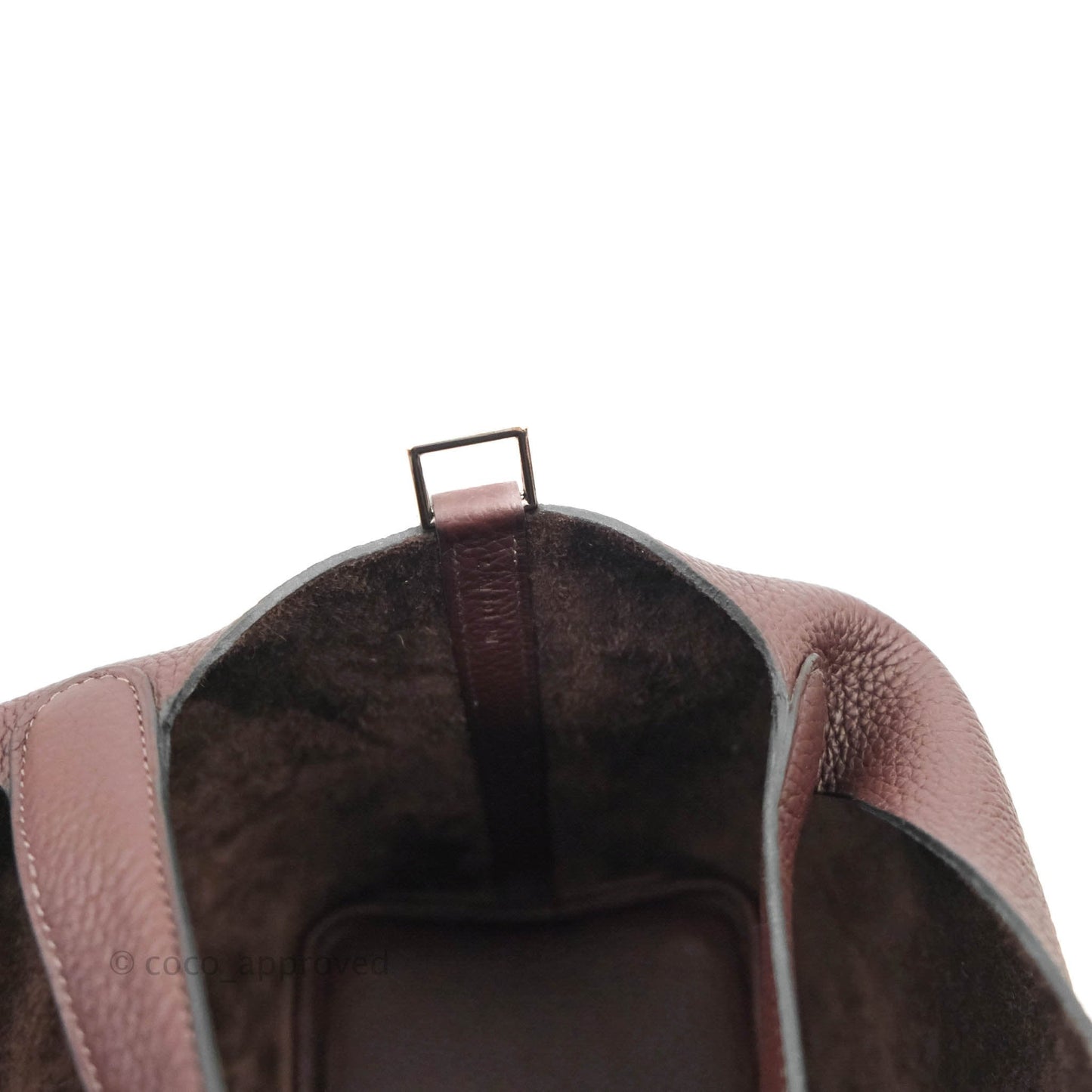 Hermès Borsa Picotin Lock 18 Rouge Sellier Silver Hardware