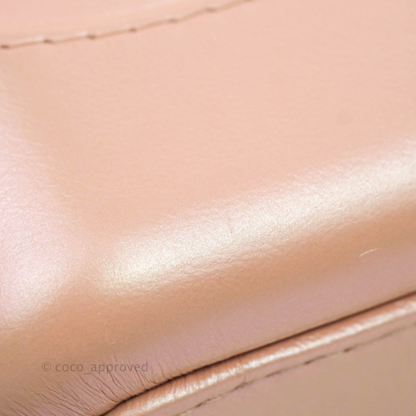 Chanel Small Gabrielle Hobo Iridescent Pink Aged Calfskin Mixed Hardware