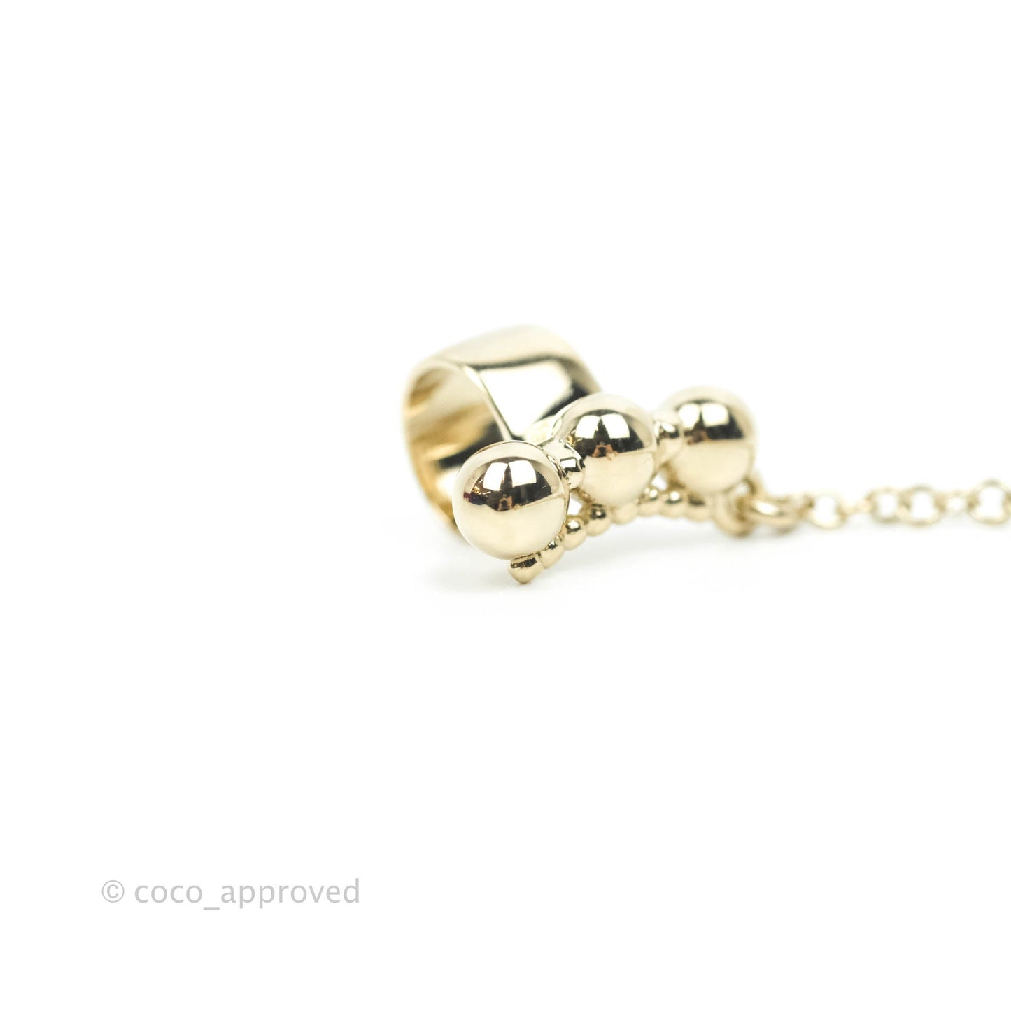 Chanel Earrings Earcuff Crystal Gold