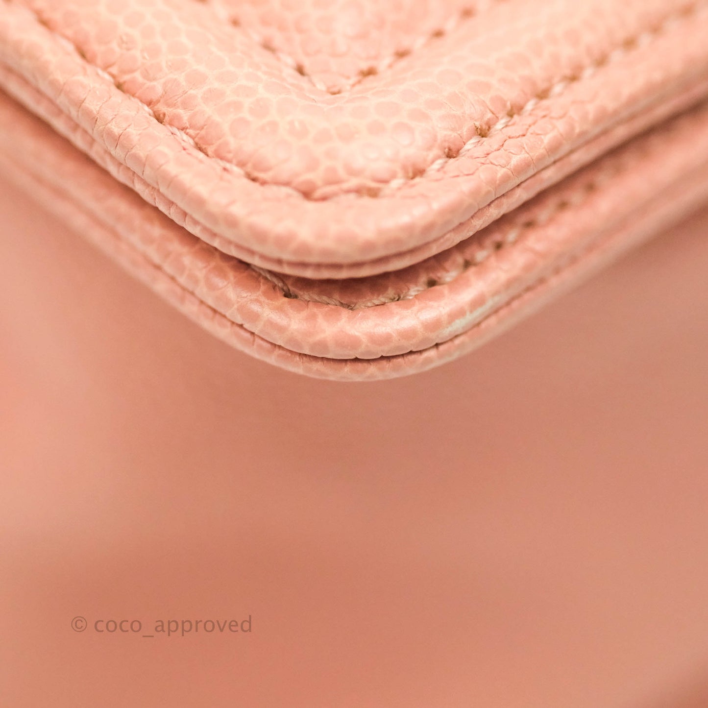 Chanel Quilted Medium Boy Bag Pink Caviar Aged Gold Hardware