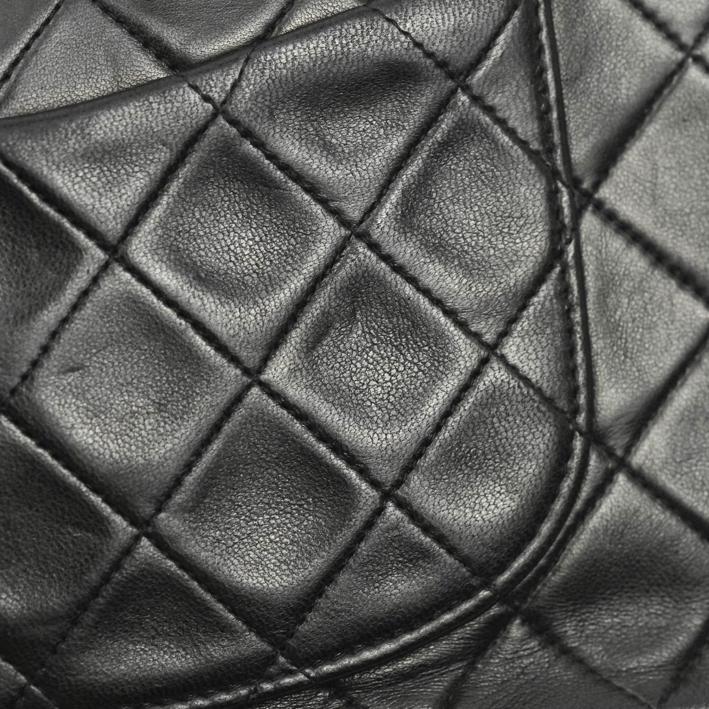 Chanel Classic Vintage Small S/M Flap Dark Brown Lambskin 24K Gold Hardware