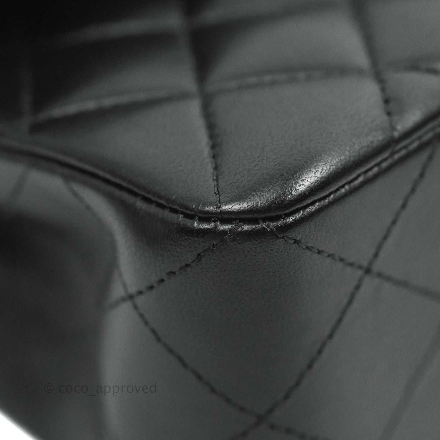 Chanel Small S/M Classic Flap Black Lambskin Silver Hardware