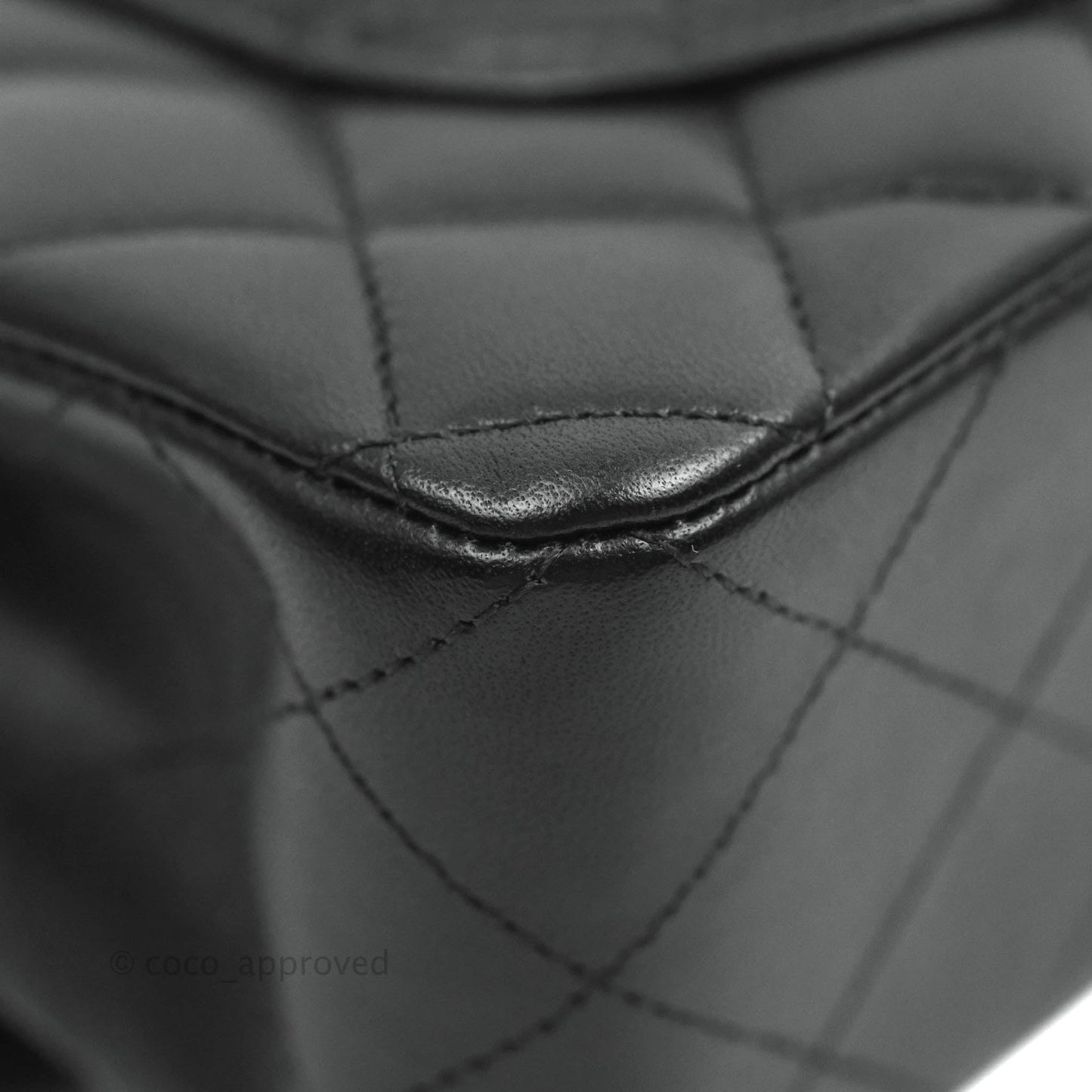 Chanel Small S/M Classic Flap Black Lambskin Silver Hardware