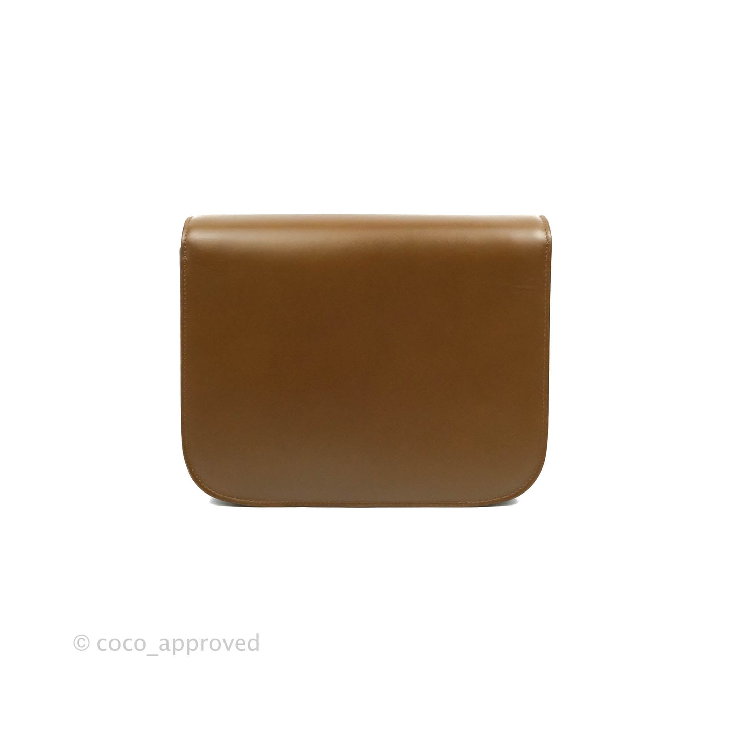 Celine Medium Classic Box Flap Caramel Calfskin