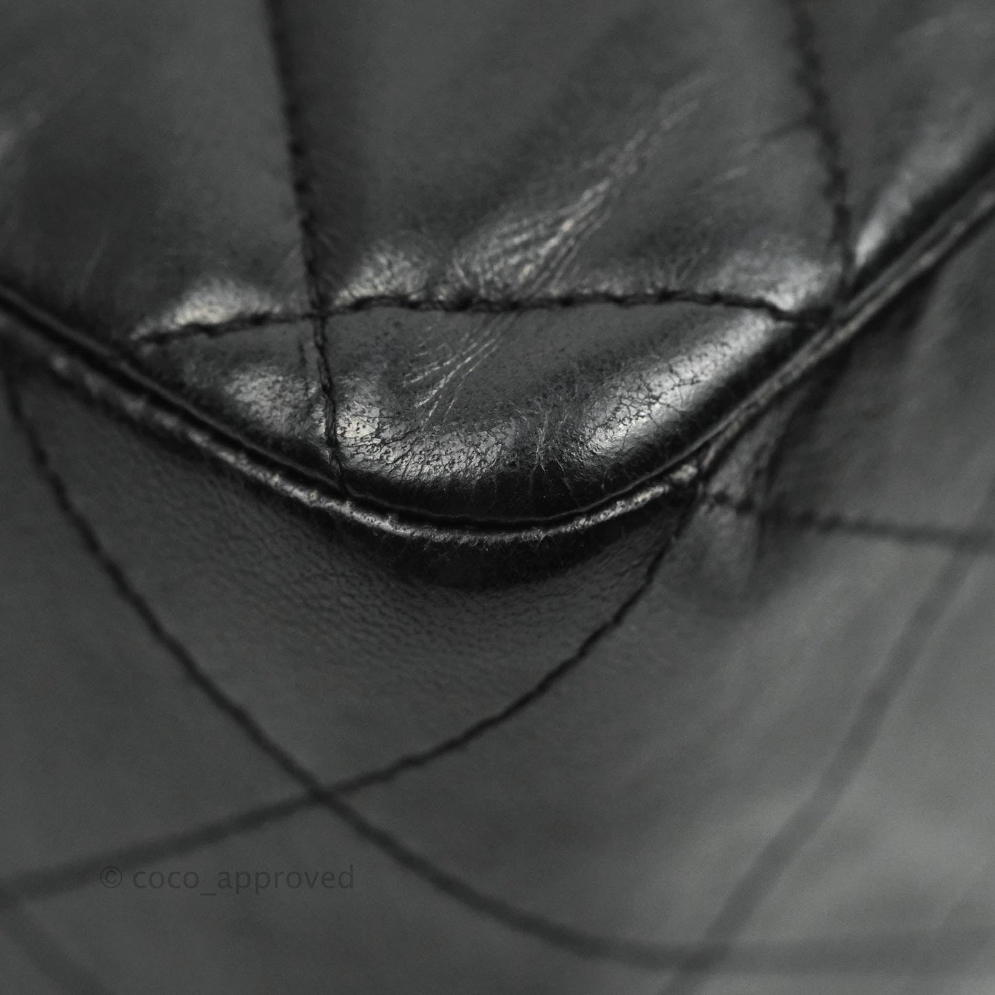 Chanel Jumbo Single Flap Black Lambskin Gold Hardware