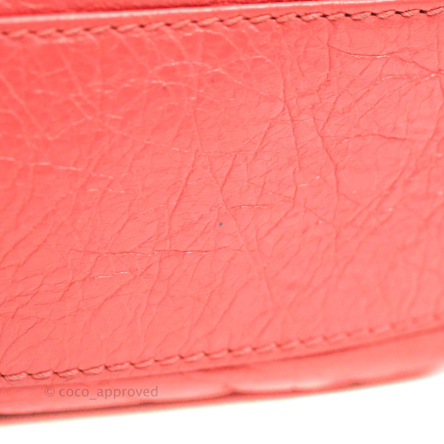 Balenciaga Classic Mini City Bag Pink Aged Calfskin Gold Hardware