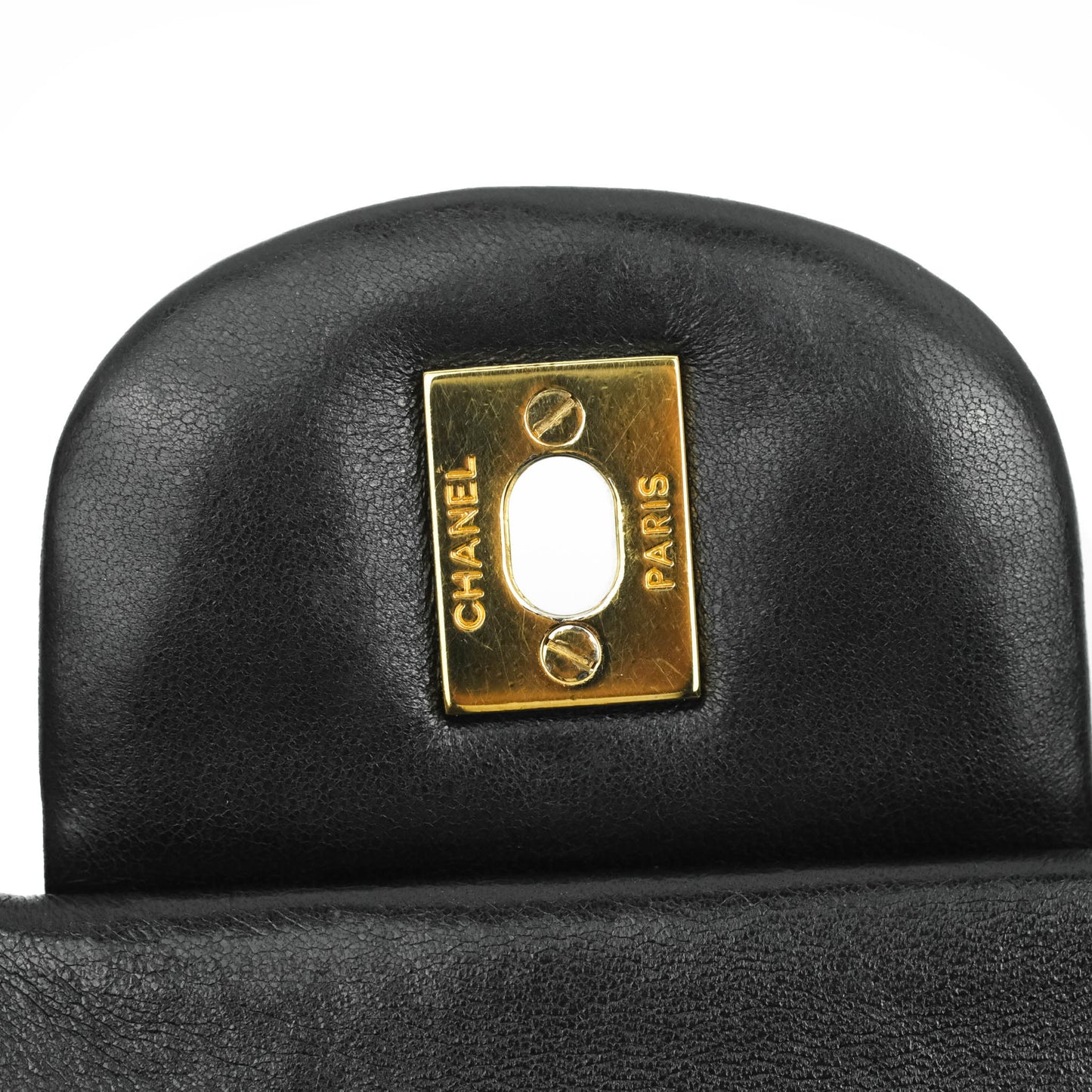 Chanel Jumbo Single Flap Black Lambskin Gold Hardware
