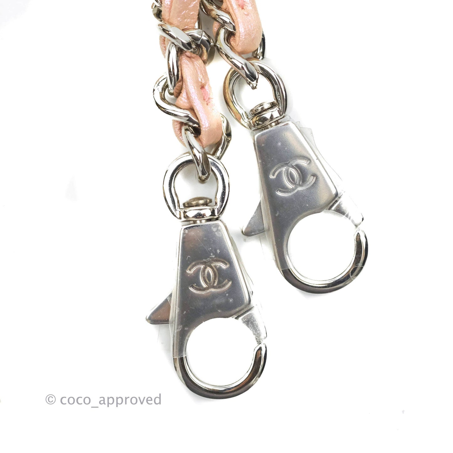 Chanel Extra Mini Coco Handle Iridescent Pink Caviar Rainbow Hardware