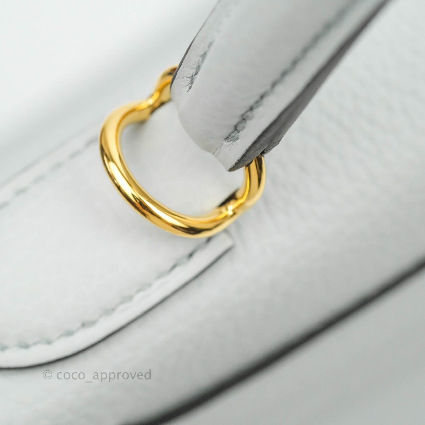 Hermès Kelly 28 Retourne Taurillon Clemence Bleu Pale Gold Hardware
