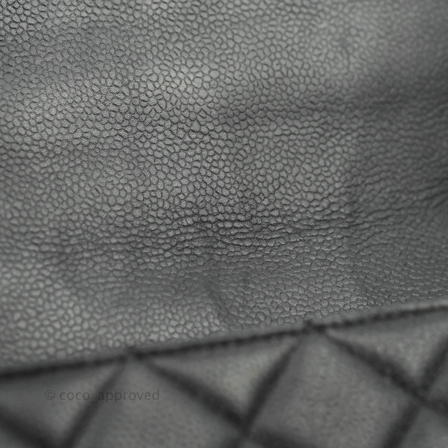 Chanel Vintage Medium Classic Diana Flap Bag Black Caviar 24K Gold Hardware