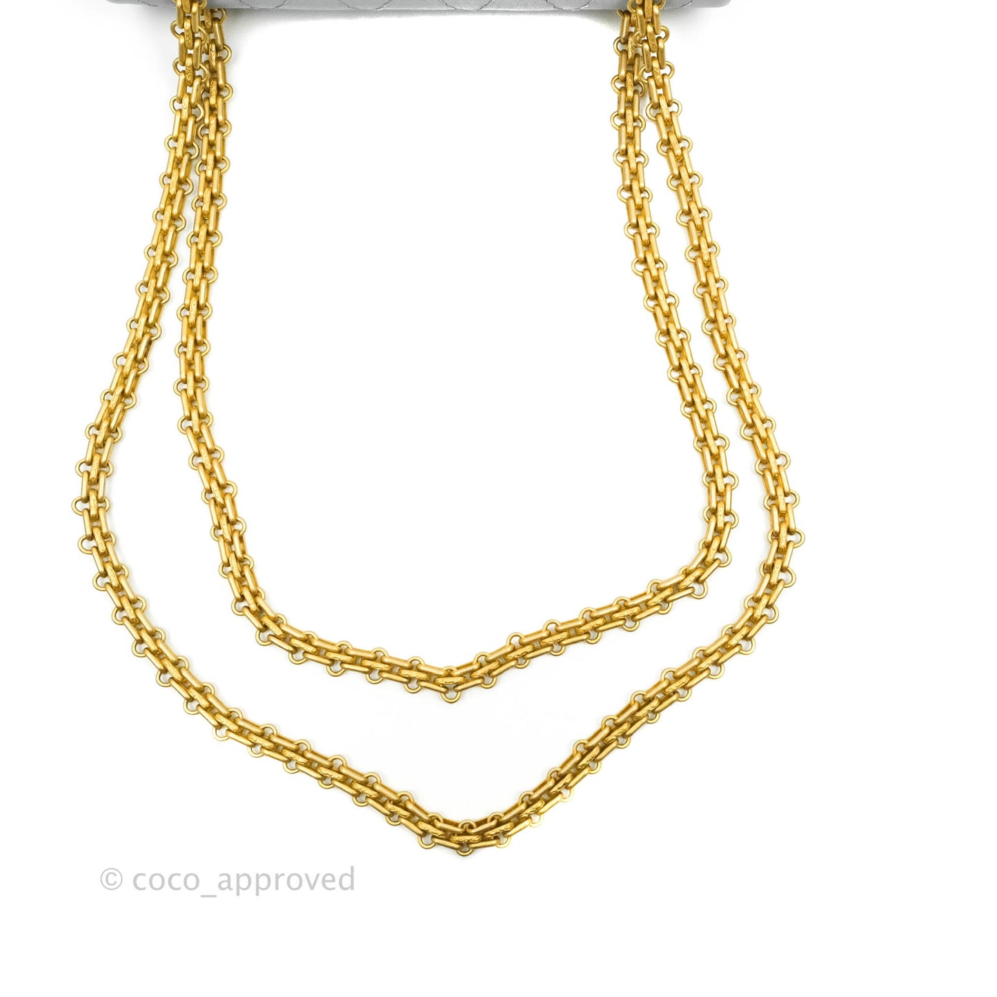 Chanel Mini Reissue 224 Grey Aged Calfskin Aged Gold Hardware
