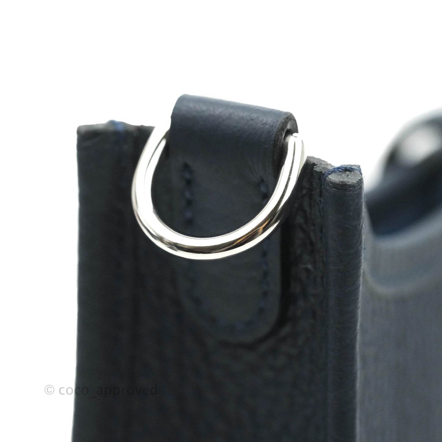 Hermès Mini Evelyne 16 Bleu Nuit Clemence