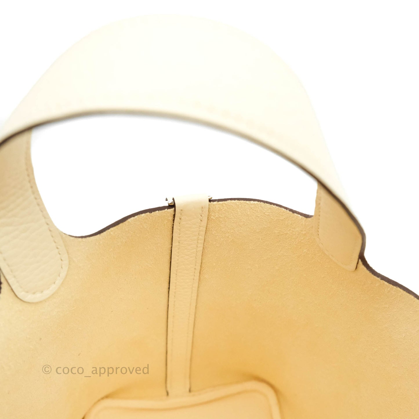 Hermès Clemence Picotin Lock 18 Nata Silver Hardware