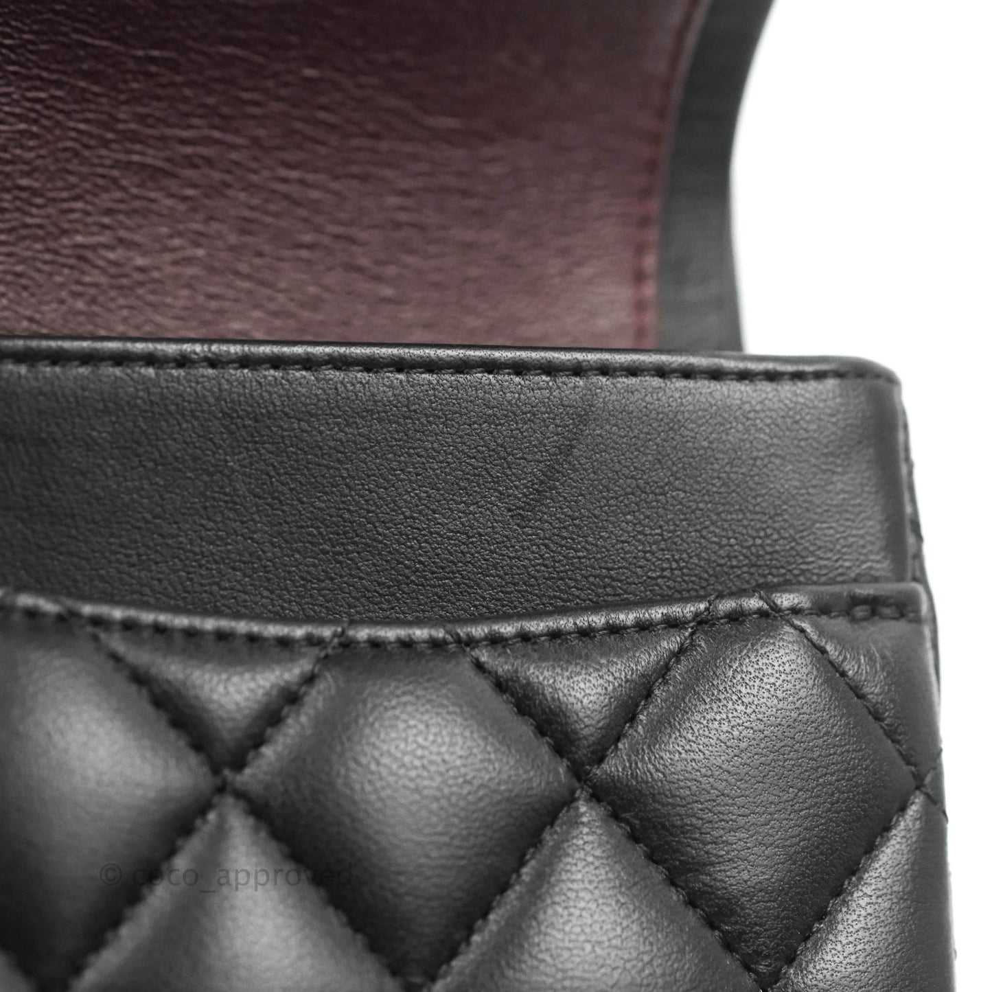 Chanel Small S/M Classic Flap Black Lambskin Silver Hardware