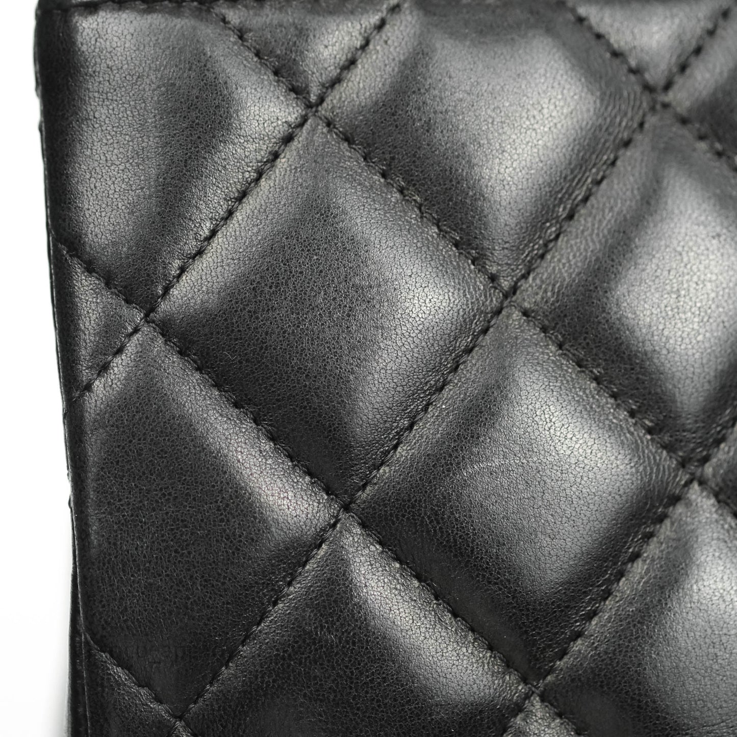 Chanel Jumbo Single Flap Black Lambskin Gold Hardware