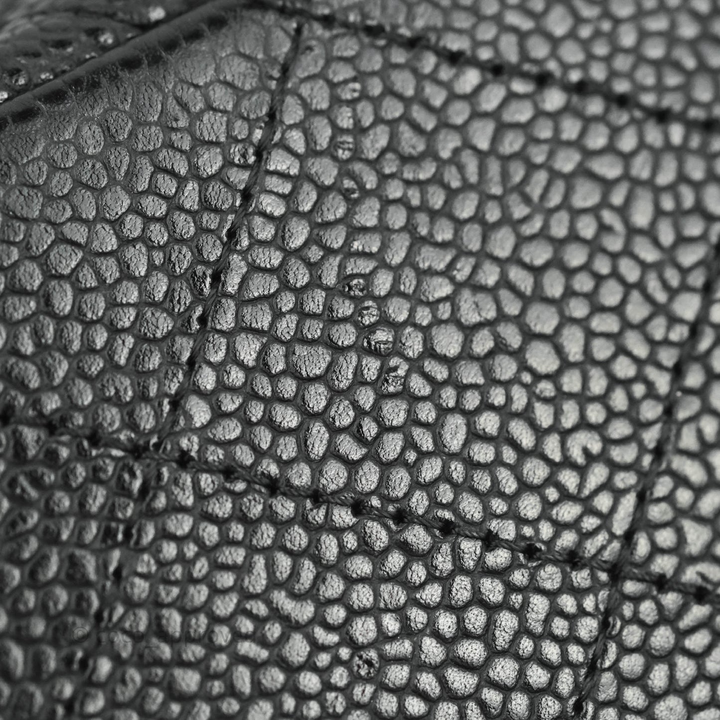 Chanel Quilted Maxi Double Flap Black Caviar Silver Hardware
