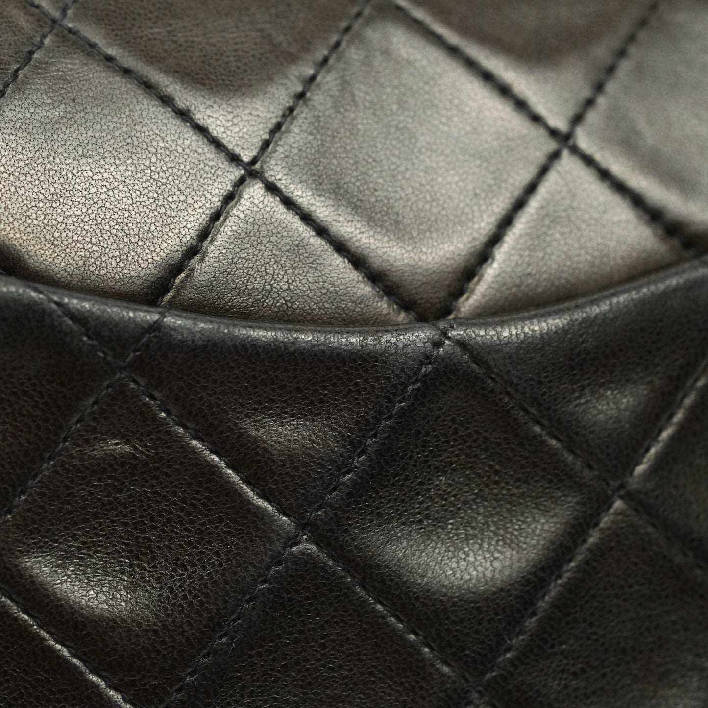 Chanel Classic Vintage Small S/M Flap Dark Brown Lambskin 24K Gold Hardware
